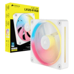 Corsair iCUE LINK LX120-R RGB 120mm PWM Reverse Fan Expansion – White