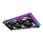 Antec INFINITY MATRIX PWM 360mm ARGB Reverse Case Fan Single Frame - Black