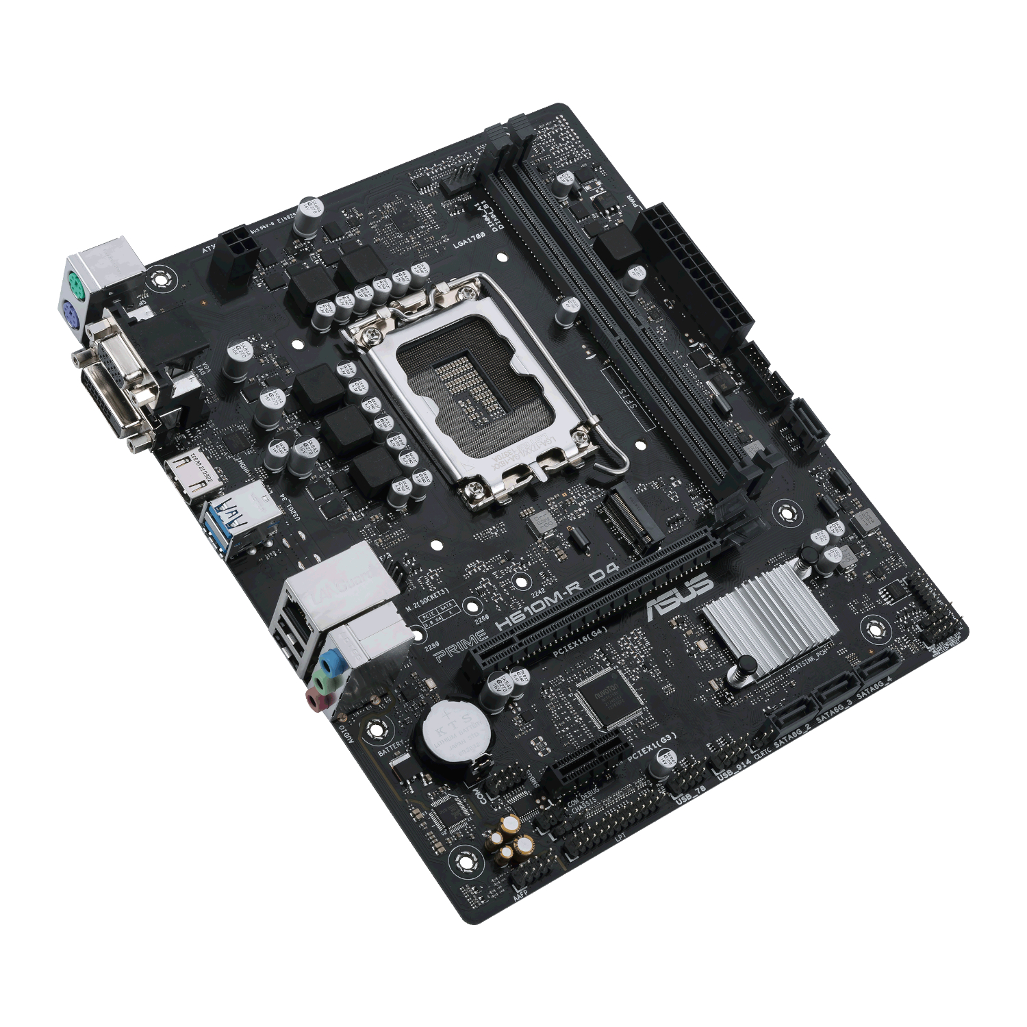 ASUS Prime H610M-R D4 LGA1700 M-ATX Motherboard