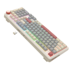 Redragon EISA 100 Retro RGB Wireless Mechanical Keyboard - Cream/Grey
