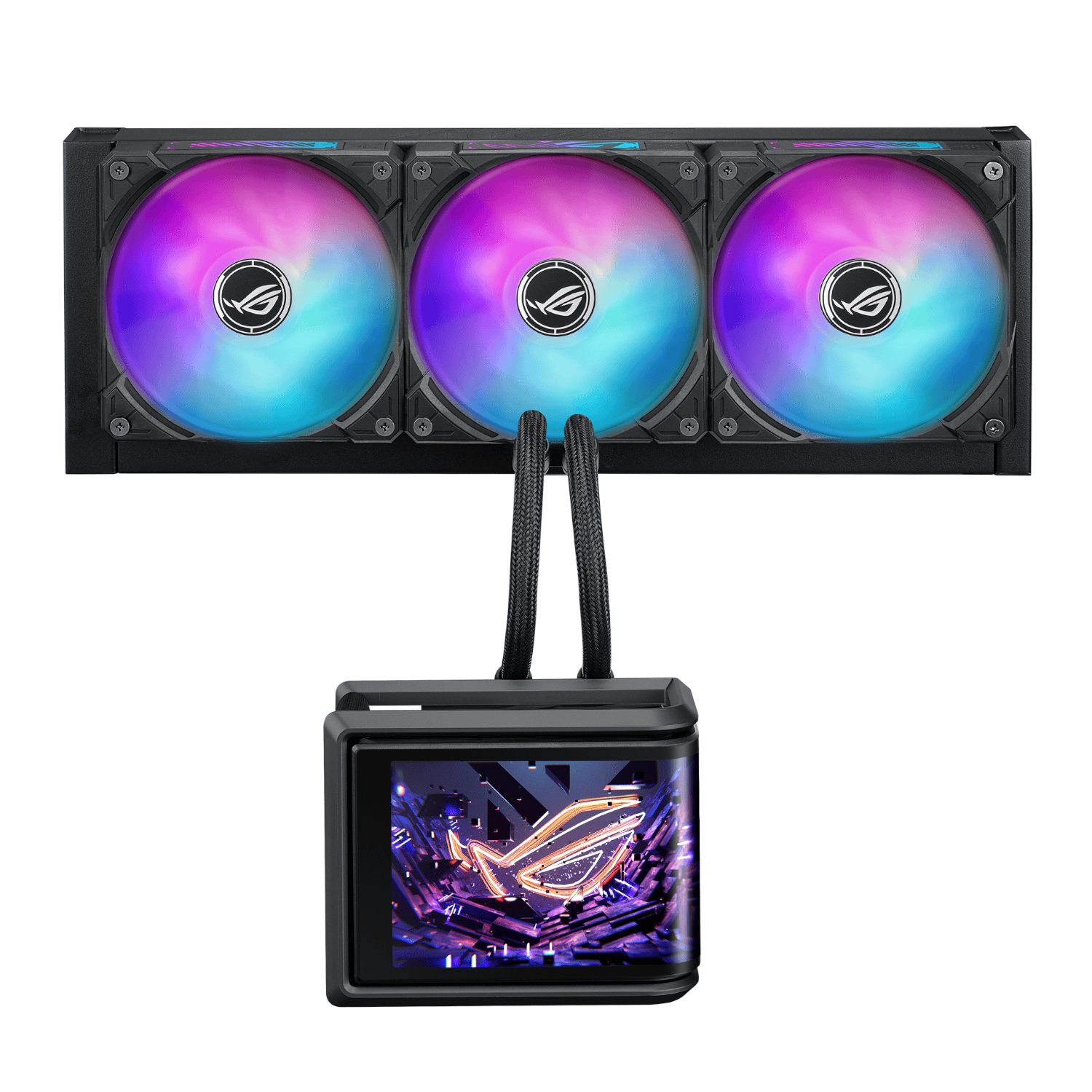 ASUS ROG Ryuo IV SLC 360mm ARGB Liquid CPU Cooler - Black